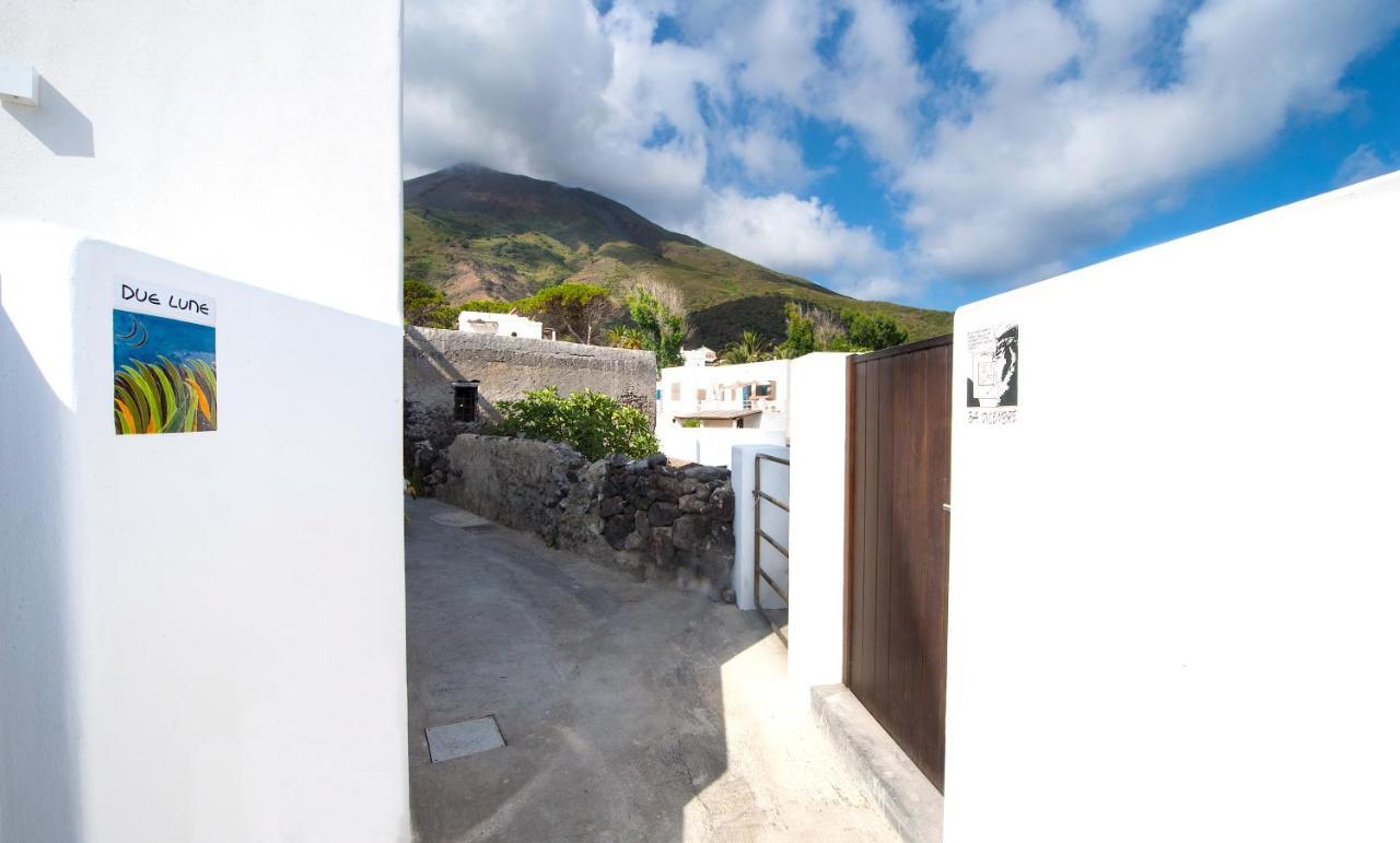Casa Due Lune Estrómboli Exterior foto